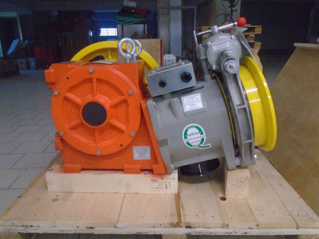 112 Μηχανές για ανελκυστήρα